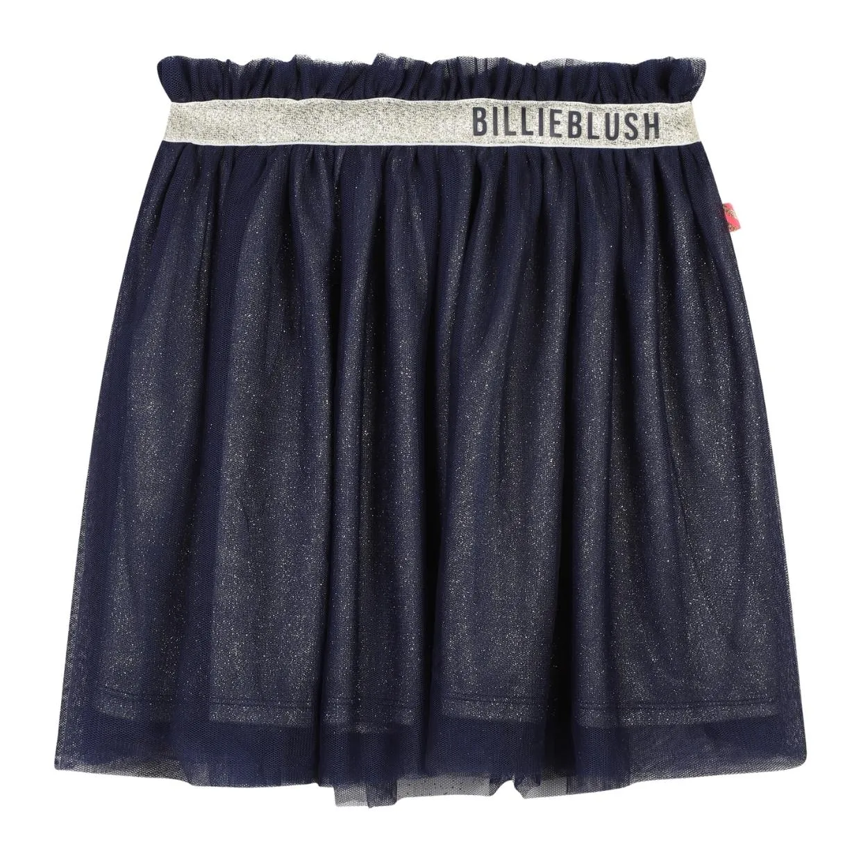 Billieblush Kids Navy Glitter Tulle Skirt