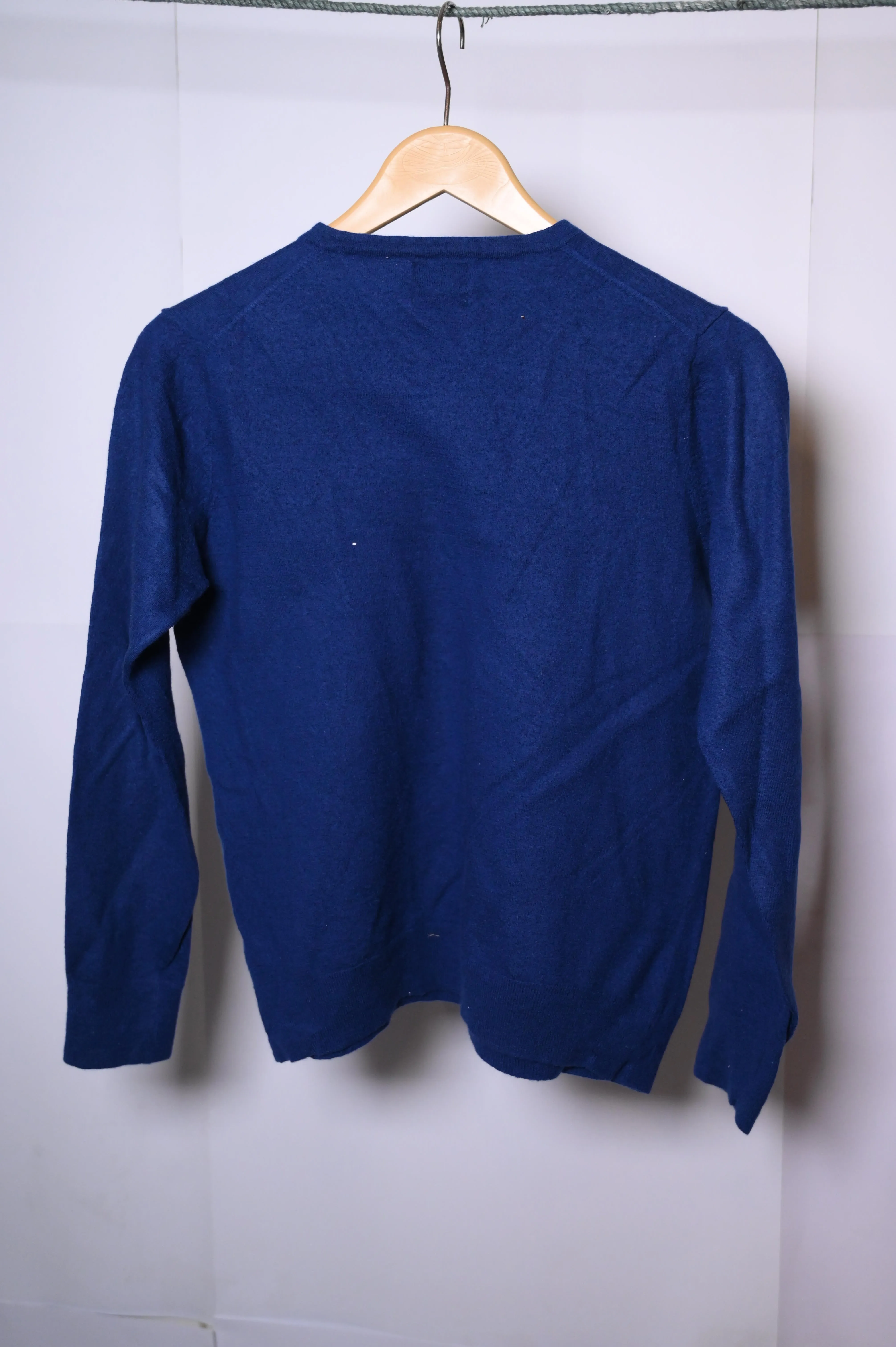 Blue Linea Small Sweater (V-Neck)