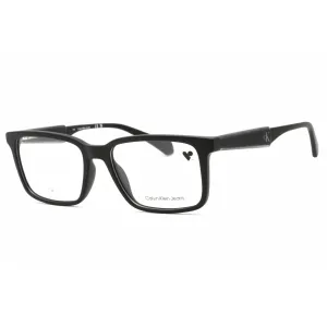 Calvin Klein Jeans Men's Eyeglasses - Matte Black Rectangular Frame | CKJ23617 002