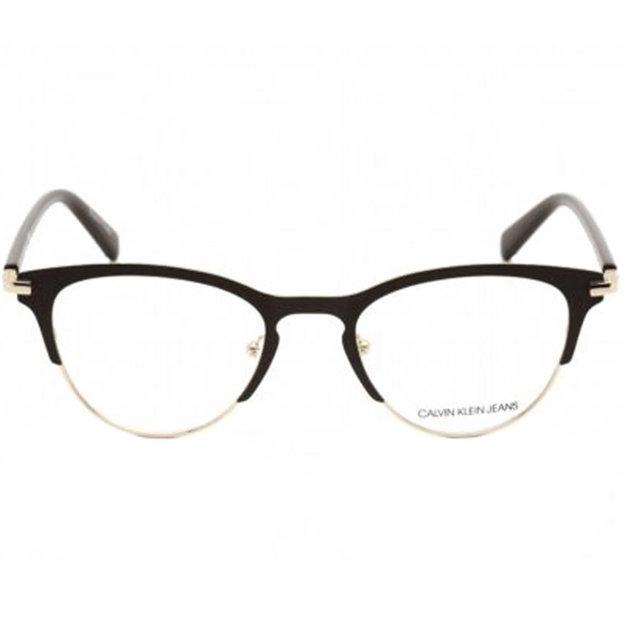 Calvin Klein Jeans Women's Eyeglasses - Satin Brown and Gold Frame | CKJ20302 210