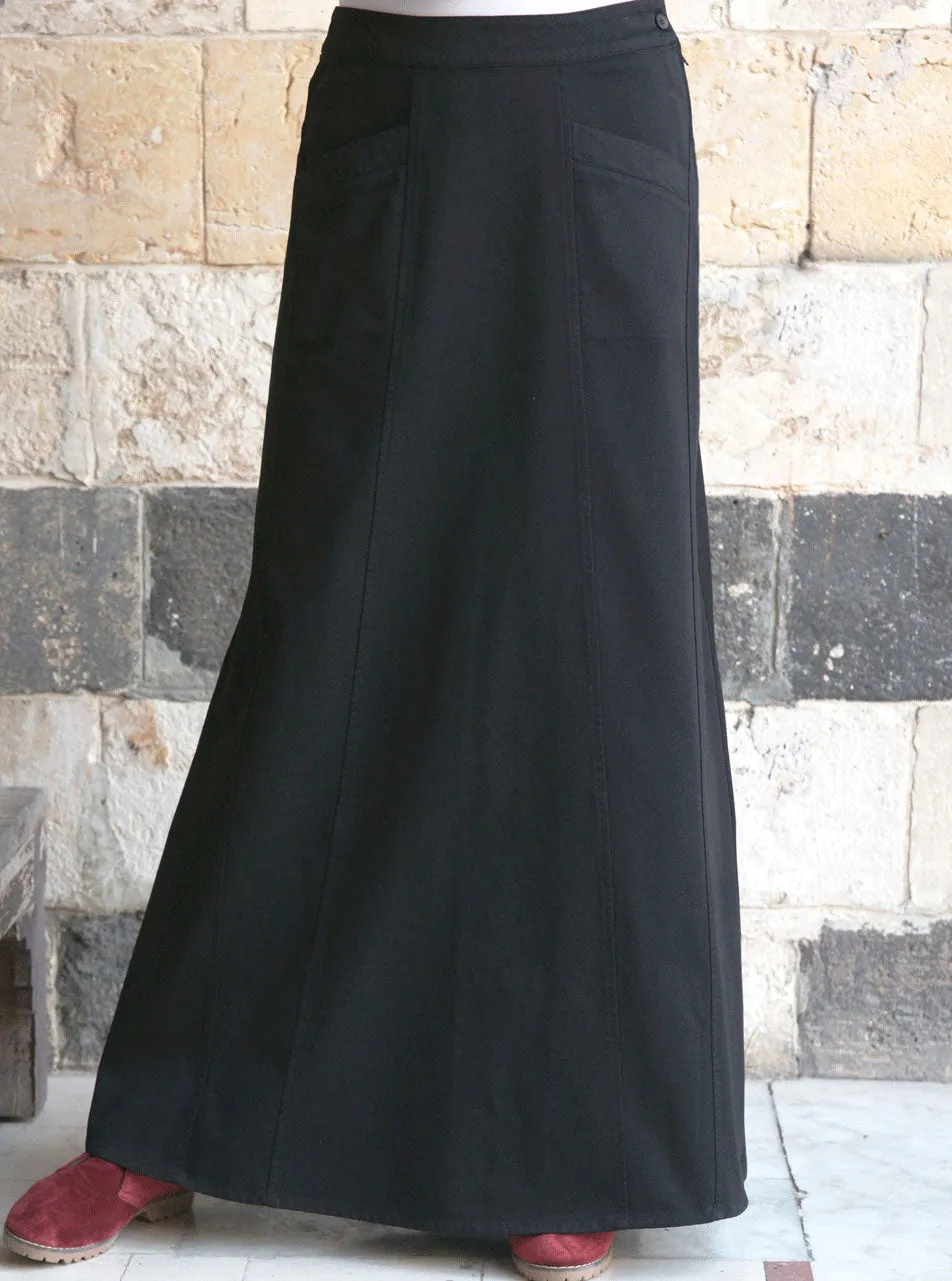 Cotton Twill Shumaysah Skirt