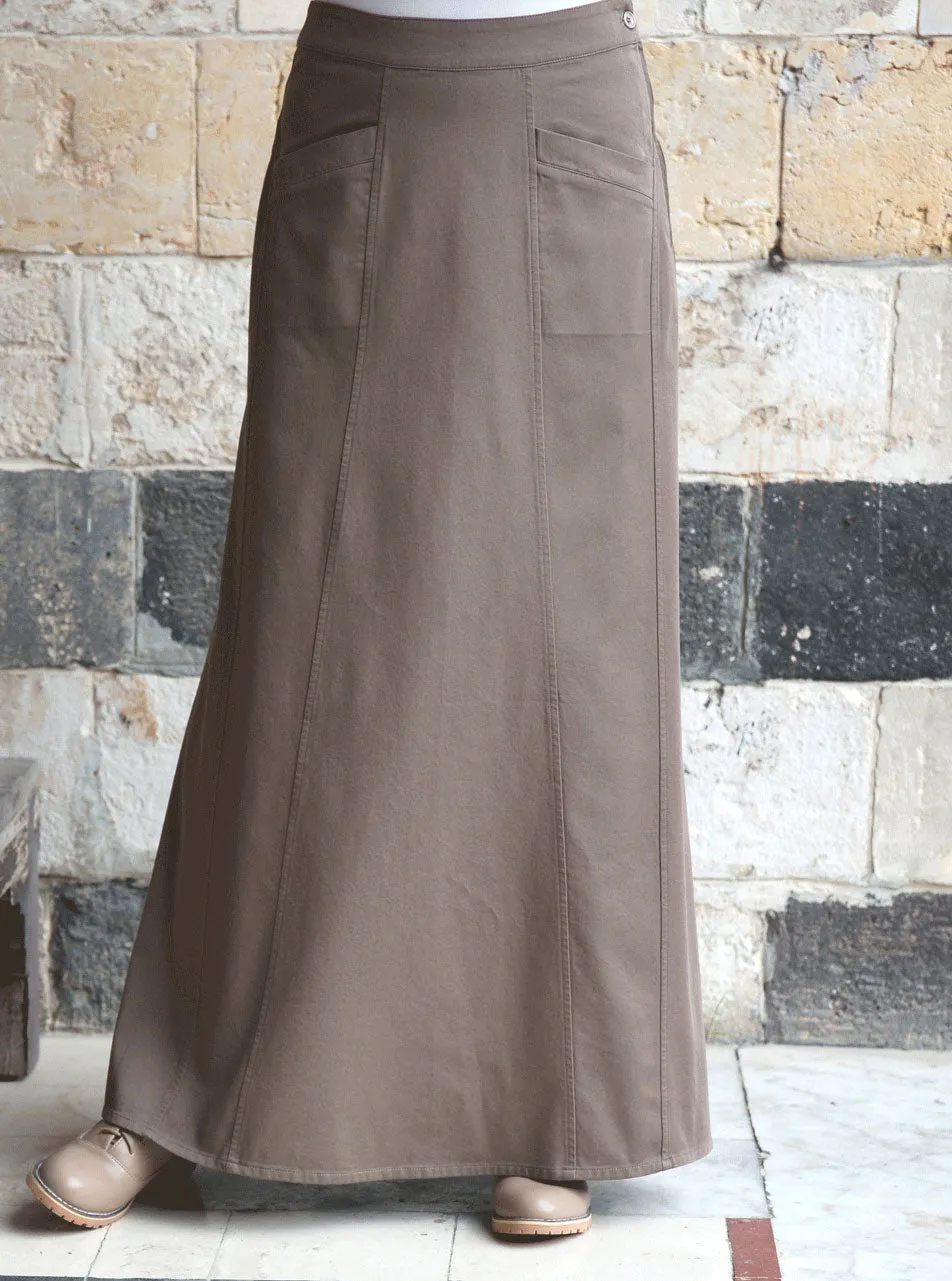 Cotton Twill Shumaysah Skirt