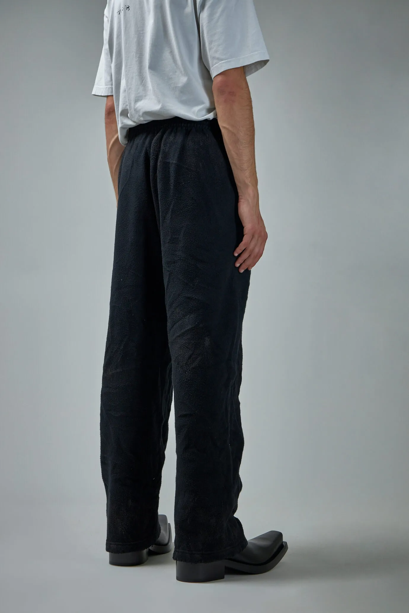 Crinkled Pants black