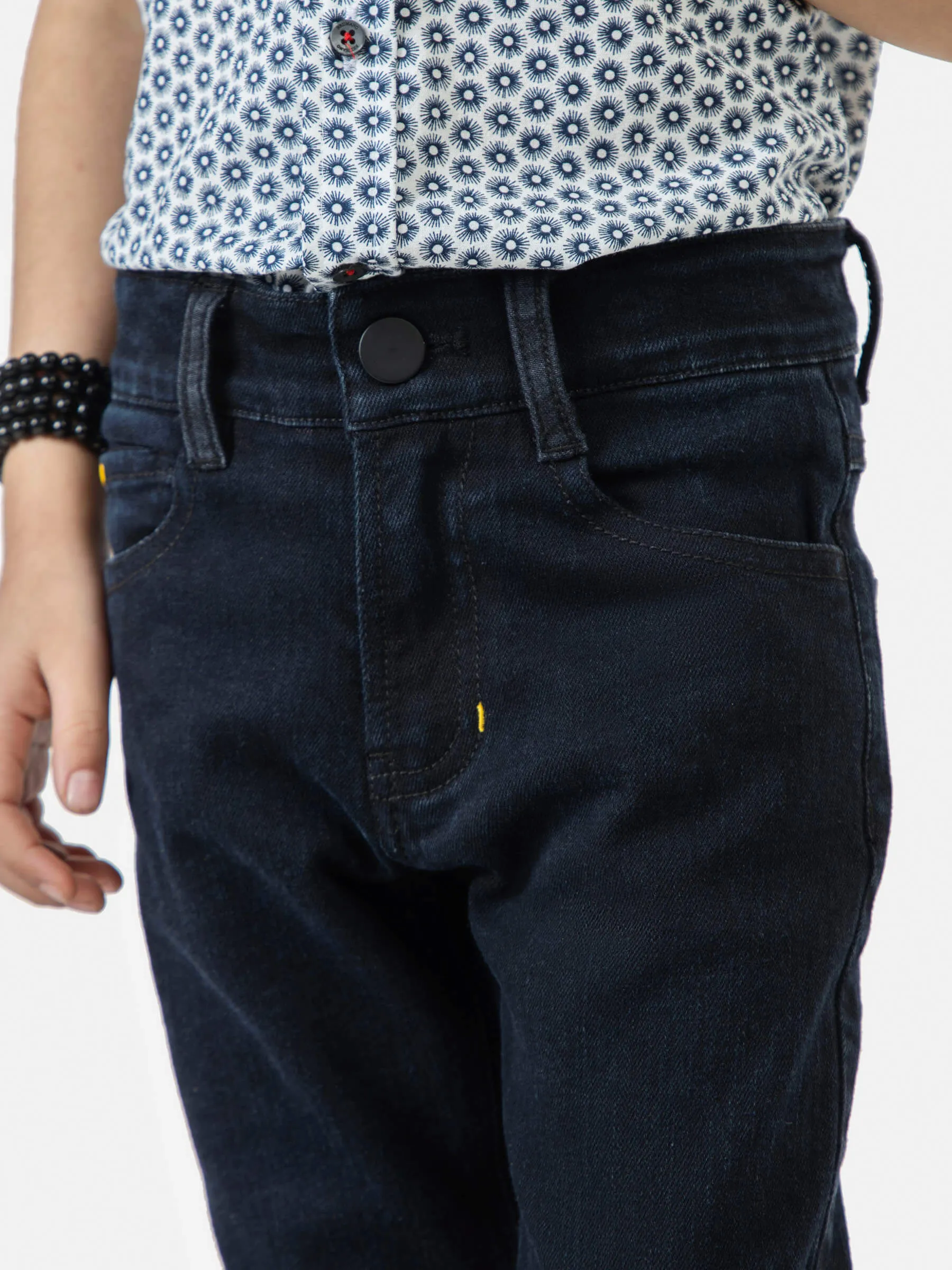 Dark Indigo Slimfit Casual Jeans