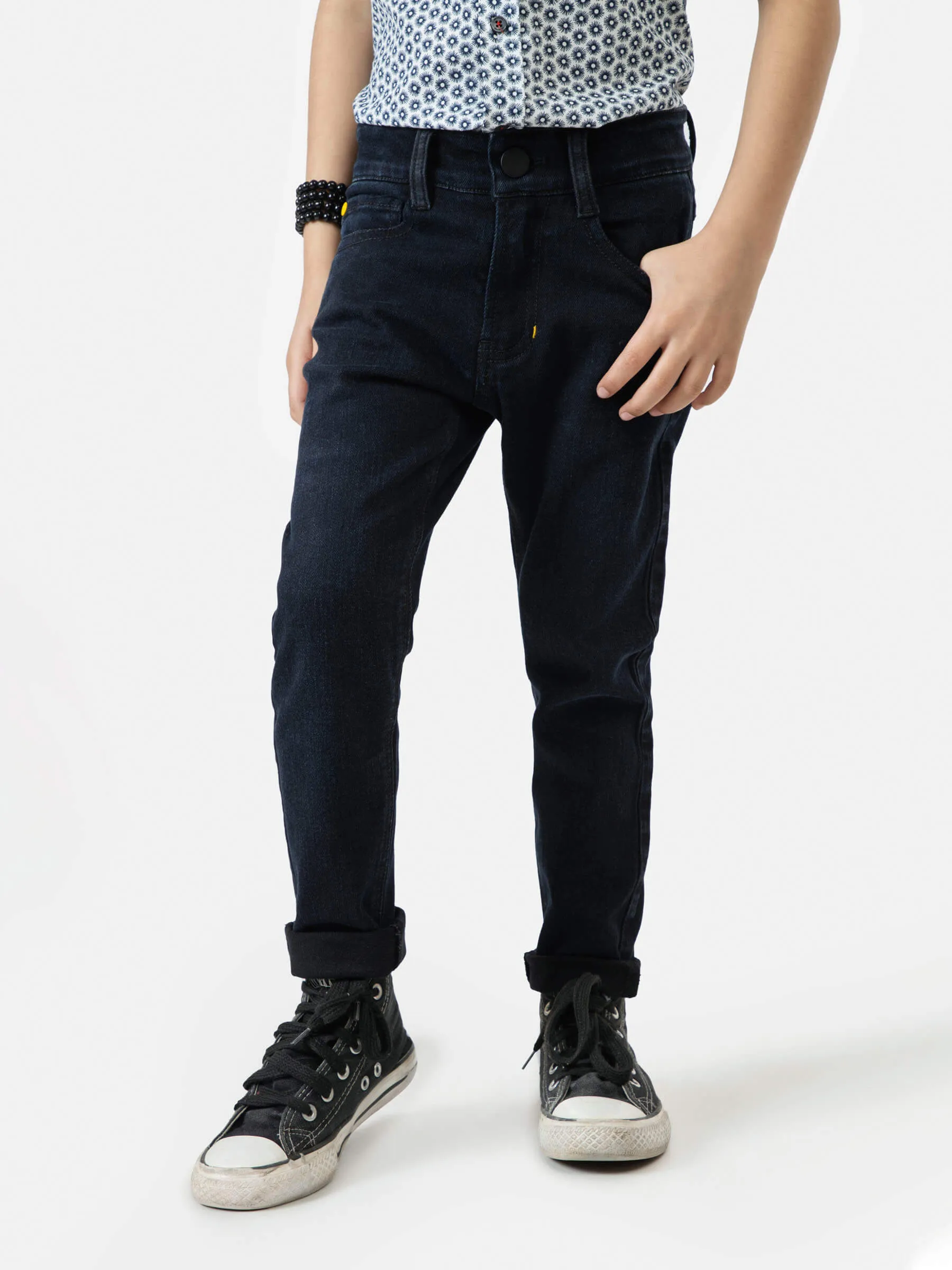 Dark Indigo Slimfit Casual Jeans