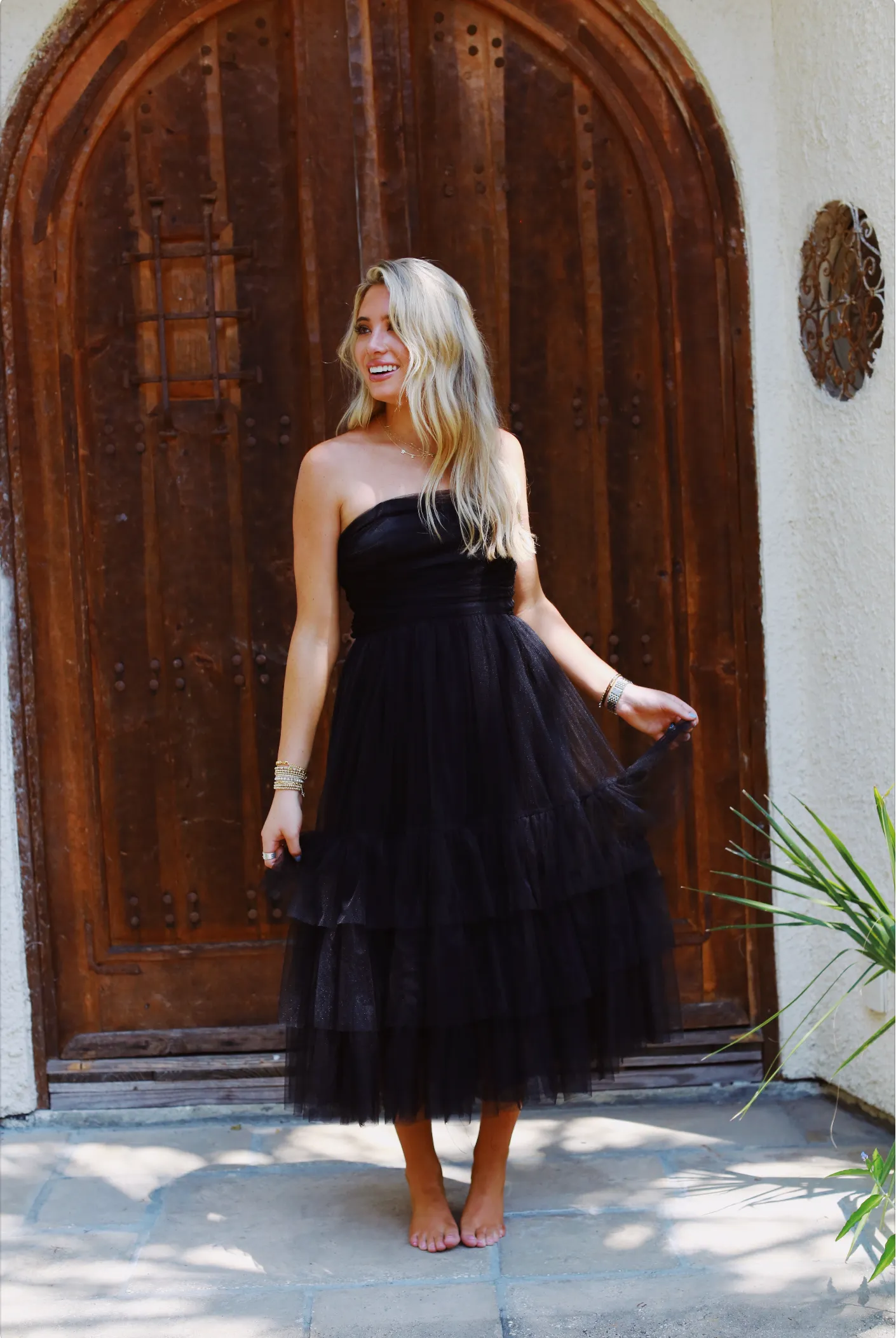 Follow My Lead Dress - Black