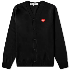 Jumper Comme des Garçons Play Invader Heart V-Neck Cardigan