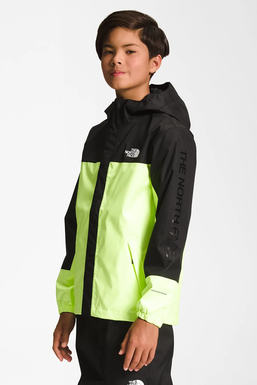 Kids Rain Jacket North Face Antora LED Yellow