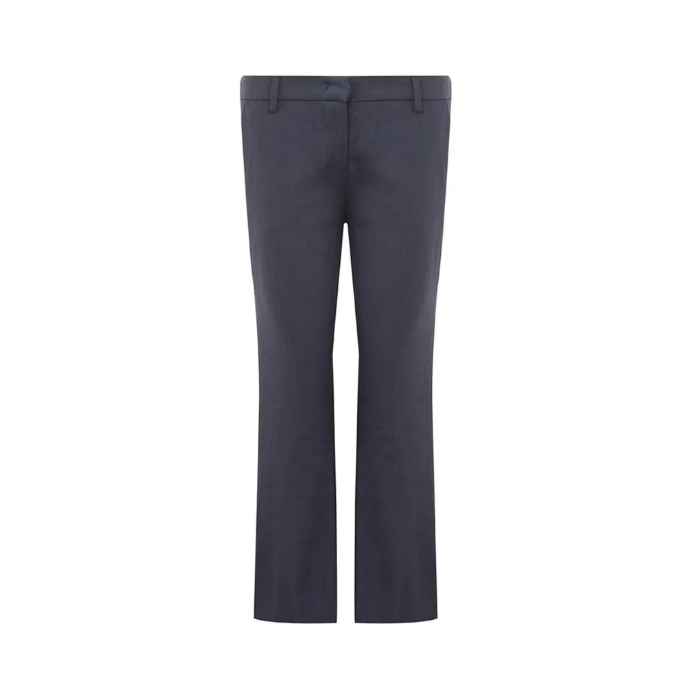 Lardini Chic Blue Linen Trousers