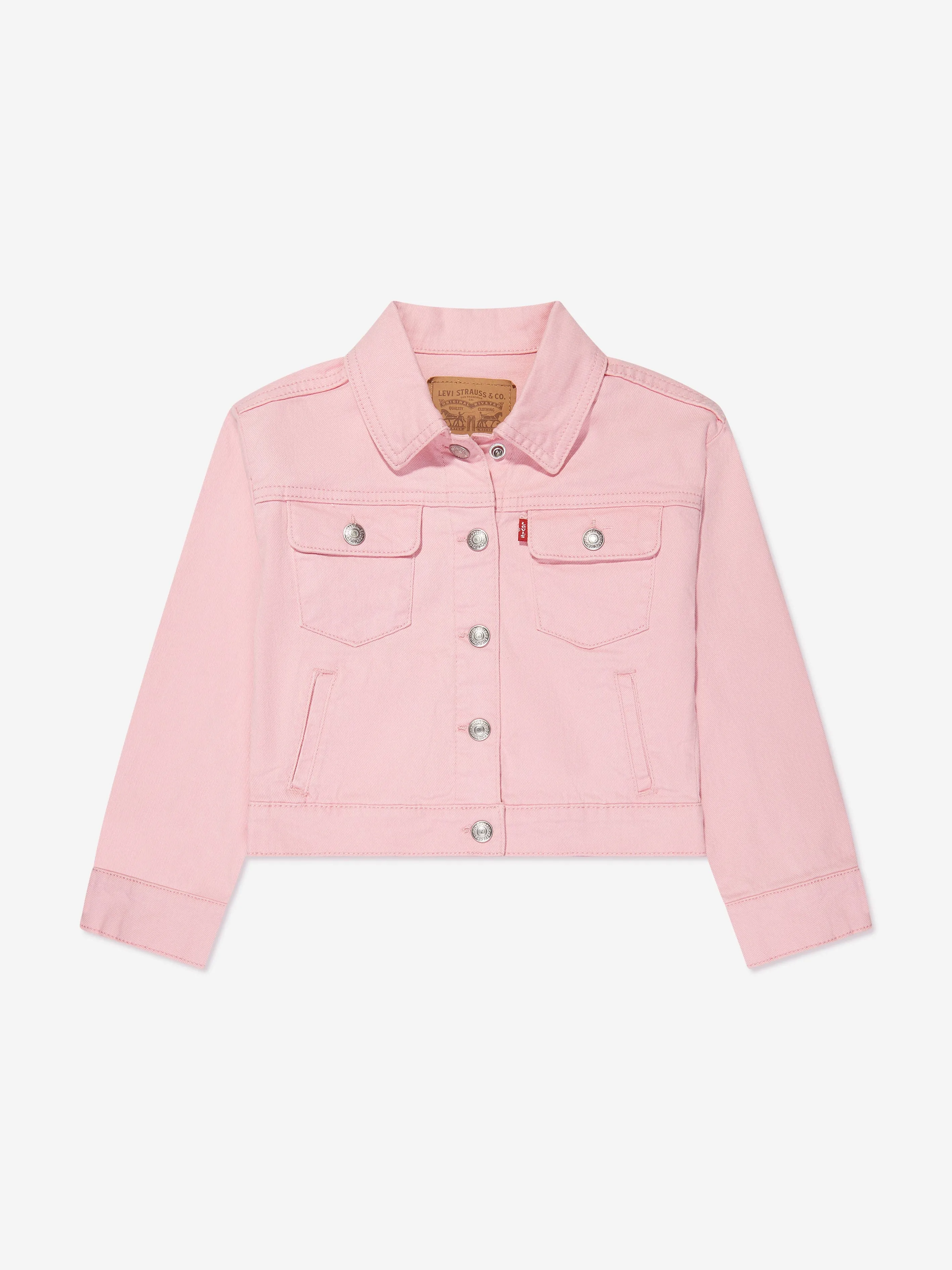 Levi's Wear Girls Baggy Trucker Jacket in Pink