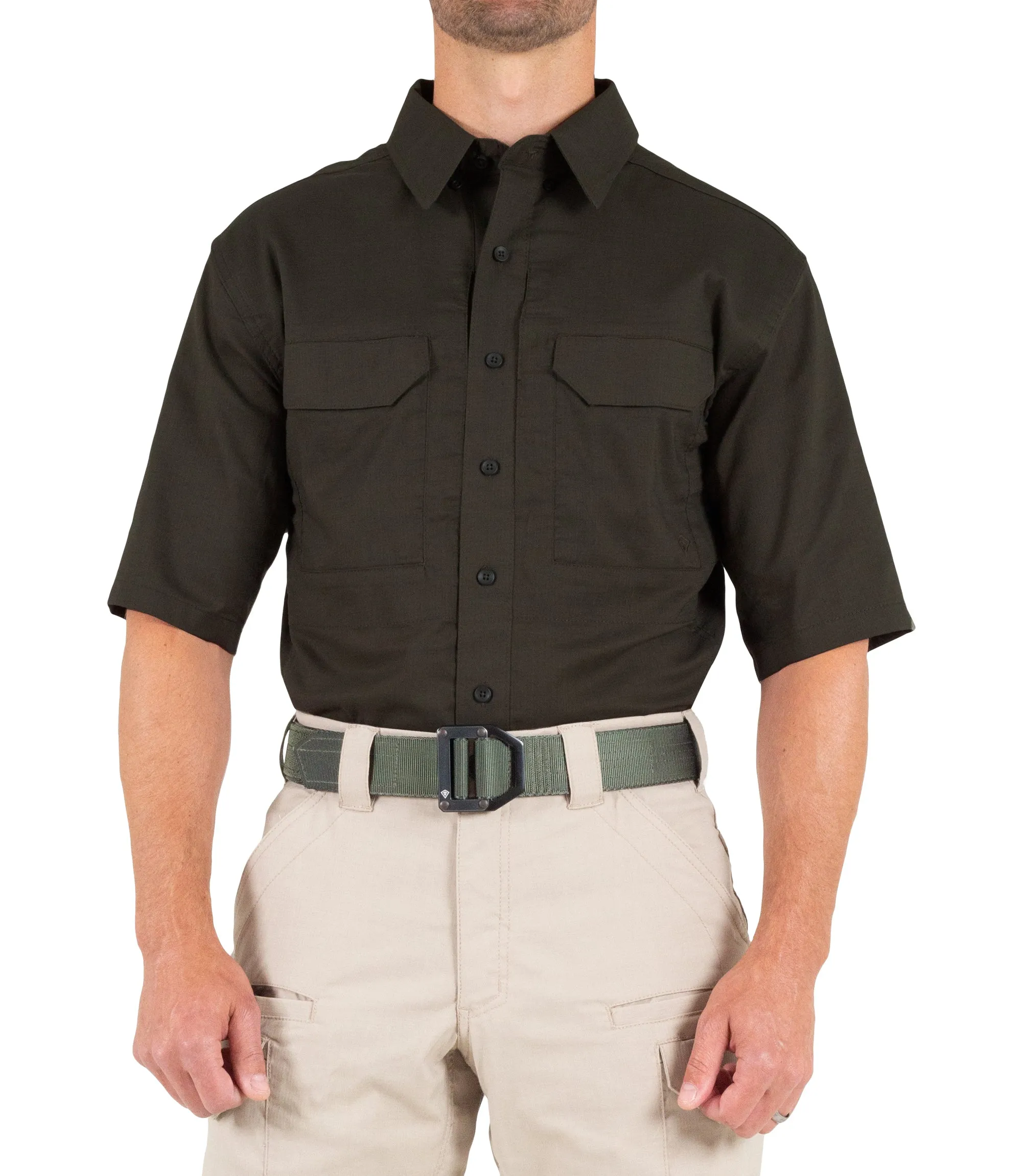 Men's V2 Tactical Short Sleeve Shirt - Brown