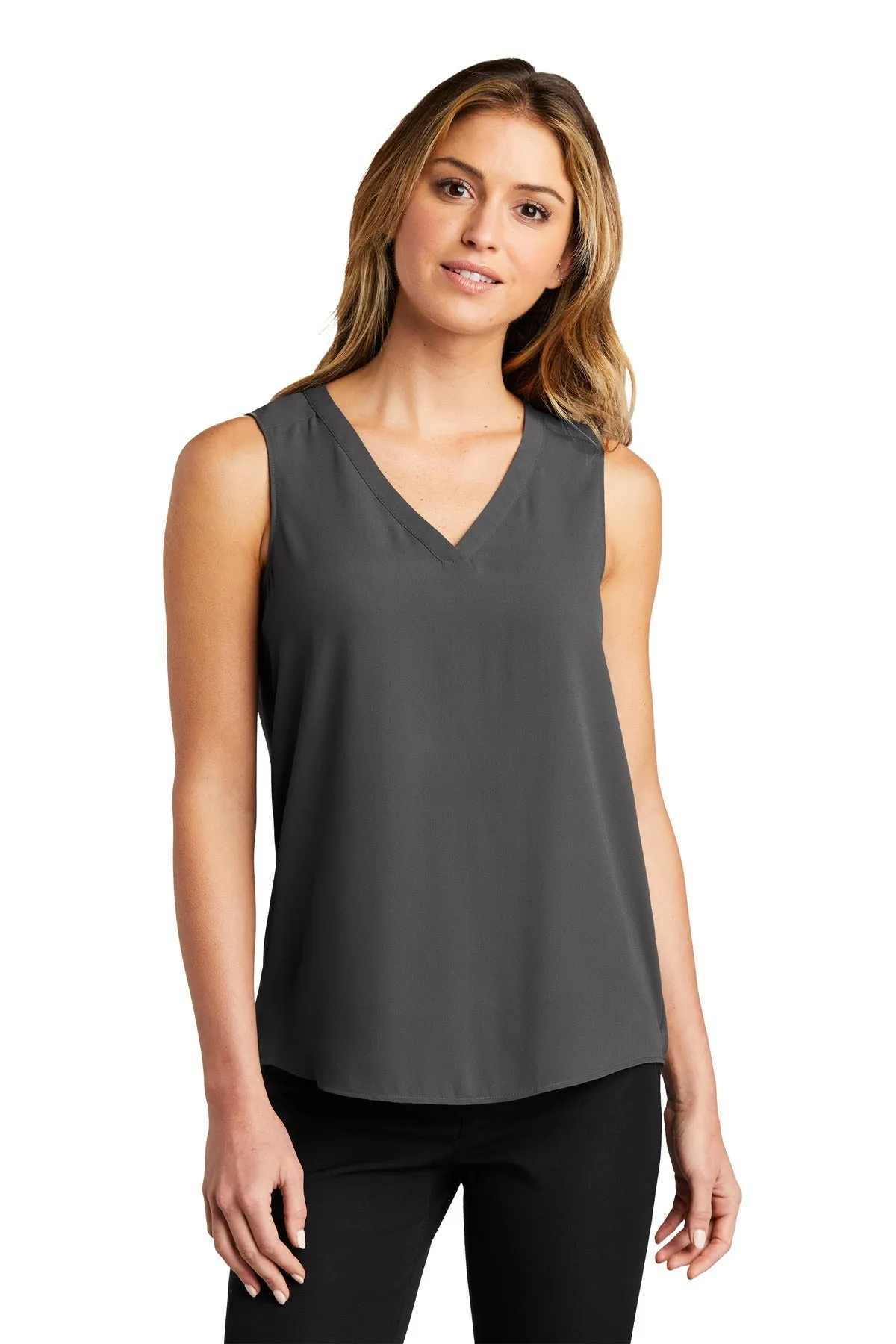 Port Authority Ladies Sleeveless Blouse. LW703