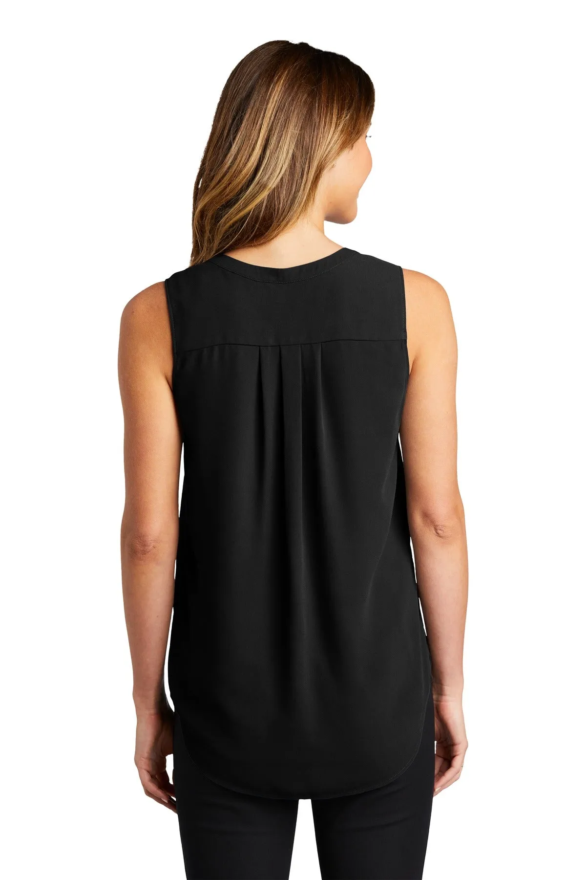 Port Authority Ladies Sleeveless Blouse. LW703