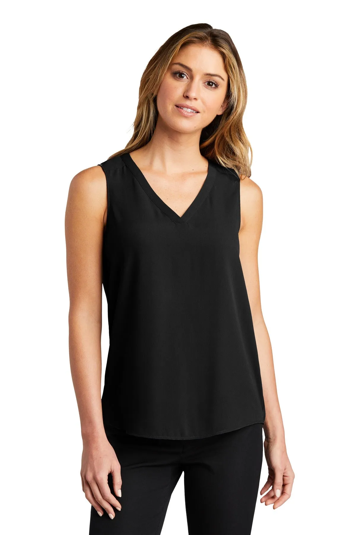 Port Authority Ladies Sleeveless Blouse. LW703