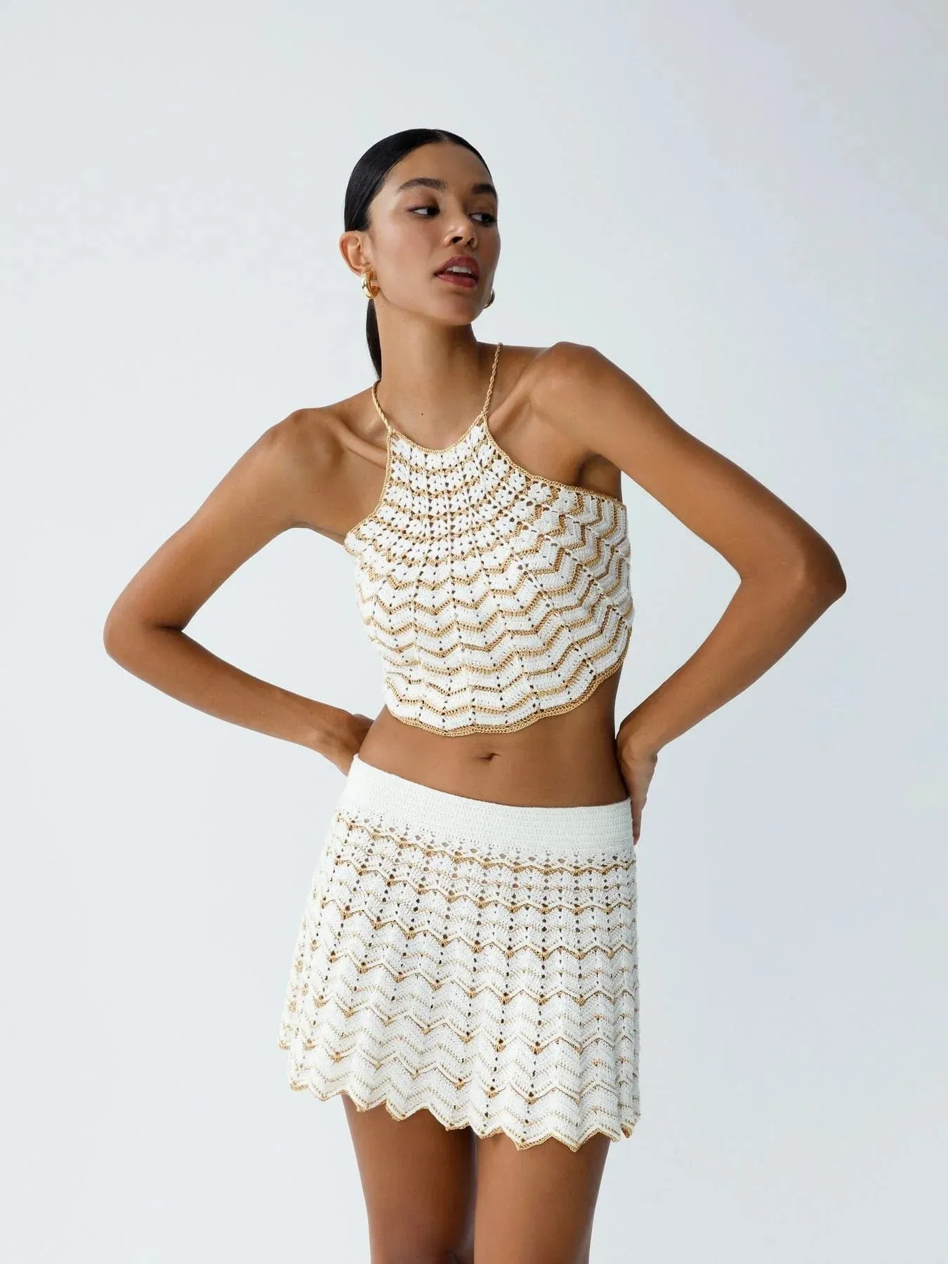 Regina Crochet Skirt