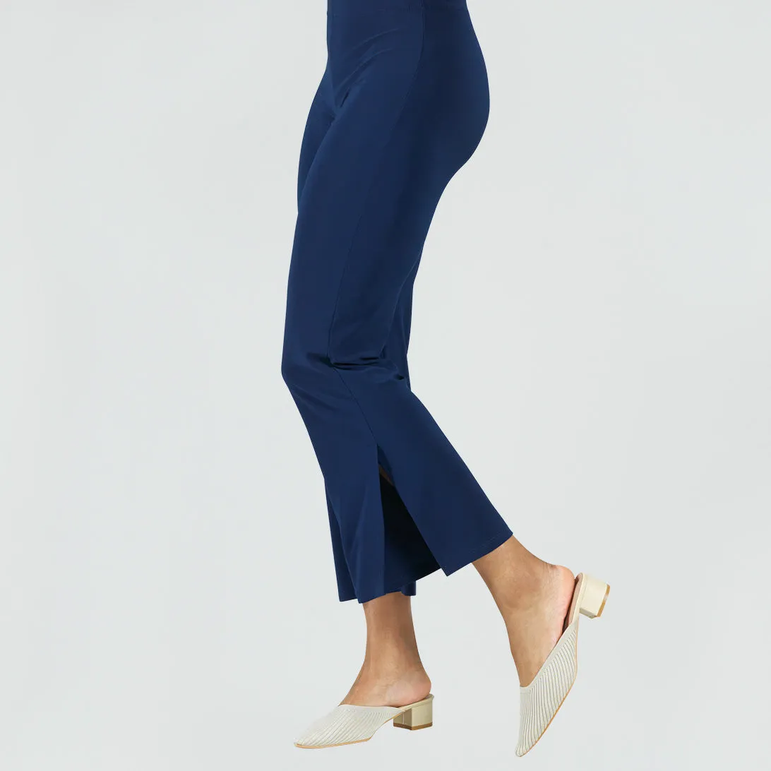 Signature Side Slit Ankle Pant - 4 Colors