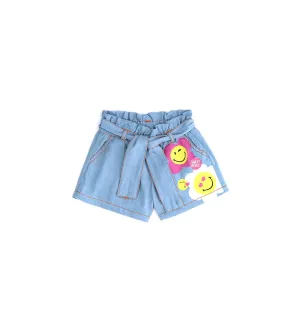 SMILEY CHIC DENIM SHORTS