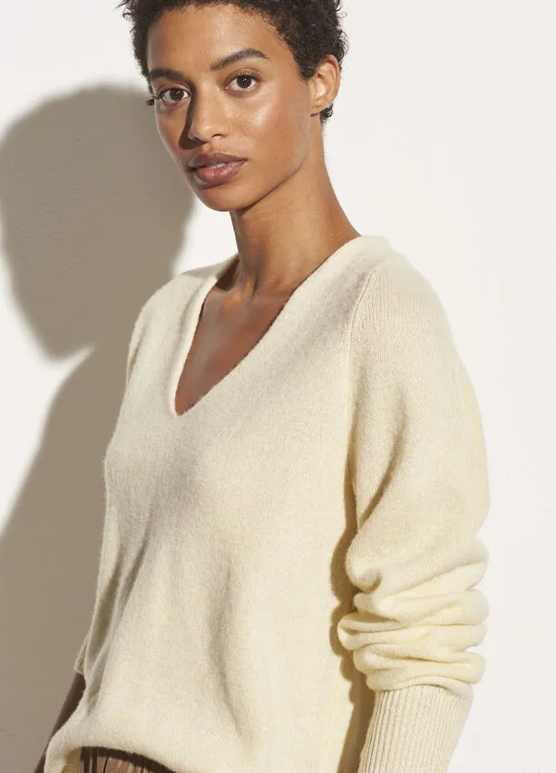 Vince - Marled V-Neck in Solaria